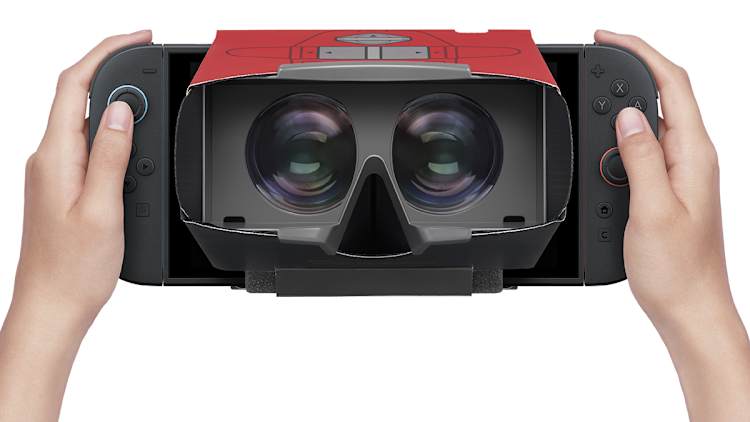 Nintendo Switch VR2 Amazon.com: Maxx Tech VR Switch Headset V2 Red, Designed for